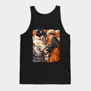 naruto and sasuke Tank Top